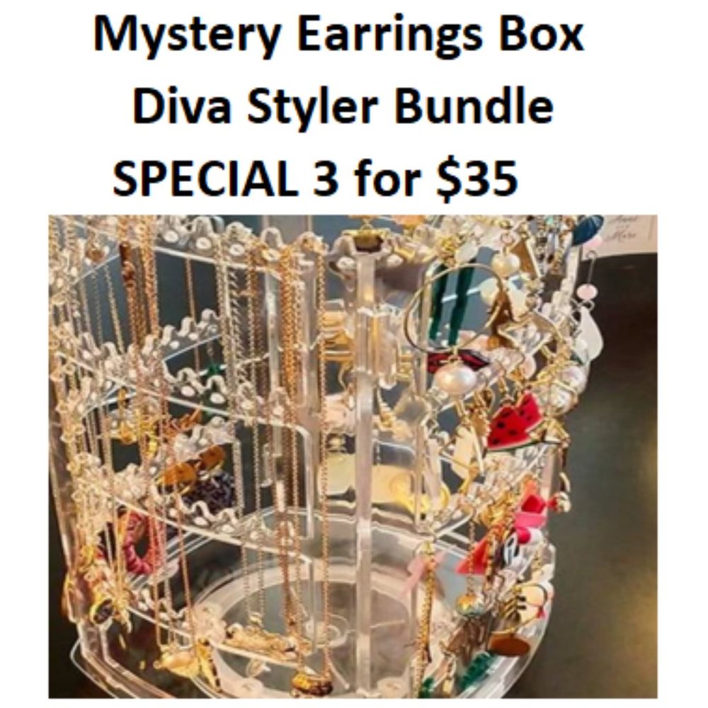 Earrings Mystery Box - Gorgeous Women's Pierced Earrings